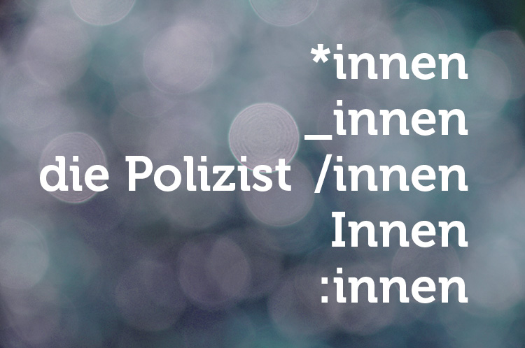 gendergerechte sprache - variationen