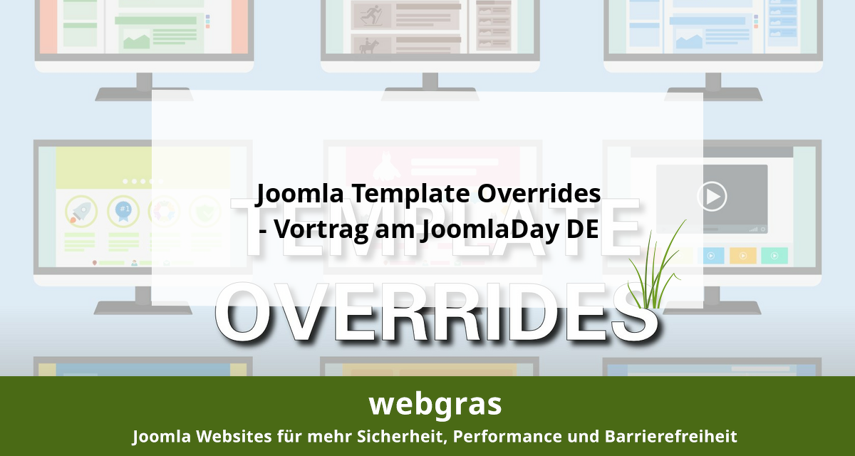 Joomla Template Overrides Vortrag am JoomlaDay DE