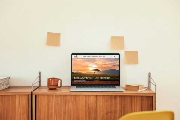 Screenshot des Website Relaunch für lets-go-africa.com