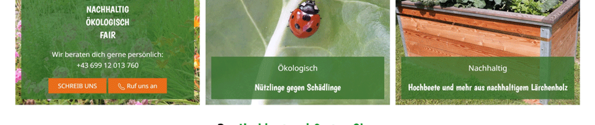 bio-garten Online-Shop Screenshot